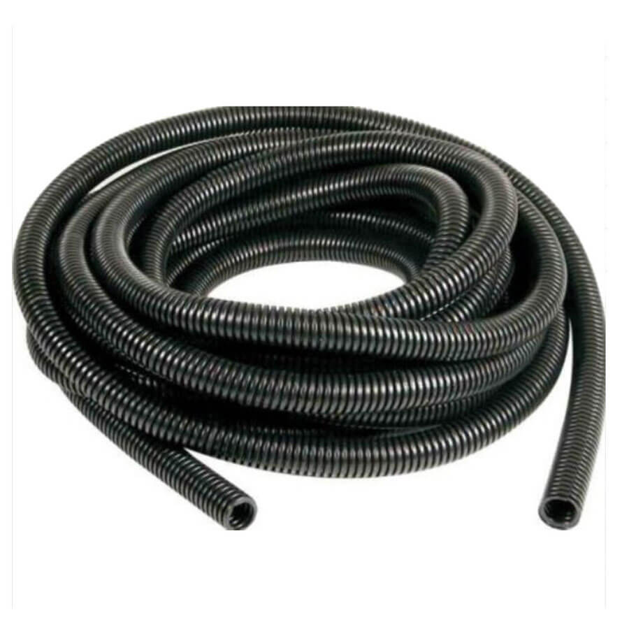 Ống ruột gà lõi thép bọc nhựa đen PVC đường kính trong 63mm, đường kính ngoài 75mm ( cuộn 20m)